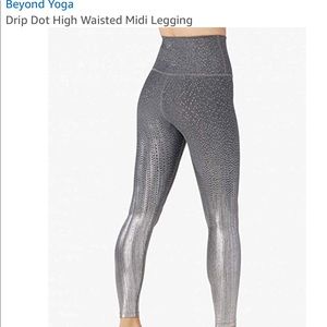 Never Worn Beyond Yoga Drip Drop HighRise SzSM